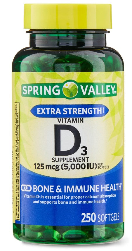 Copia de Vitamina D3 5,000 IU c/250