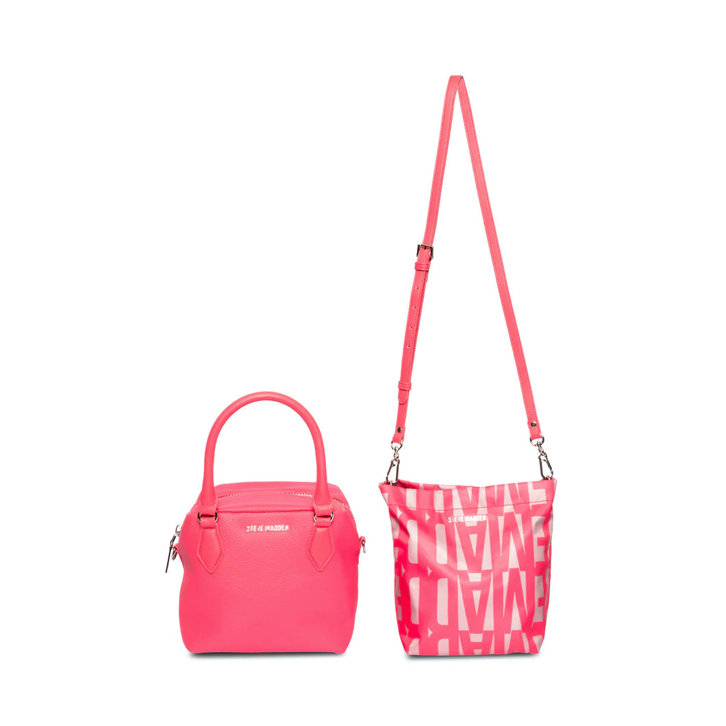 -- Steve Madden Bolsa Red Pink, con CrossBody Bamused -- ORIGINAL OUTLET