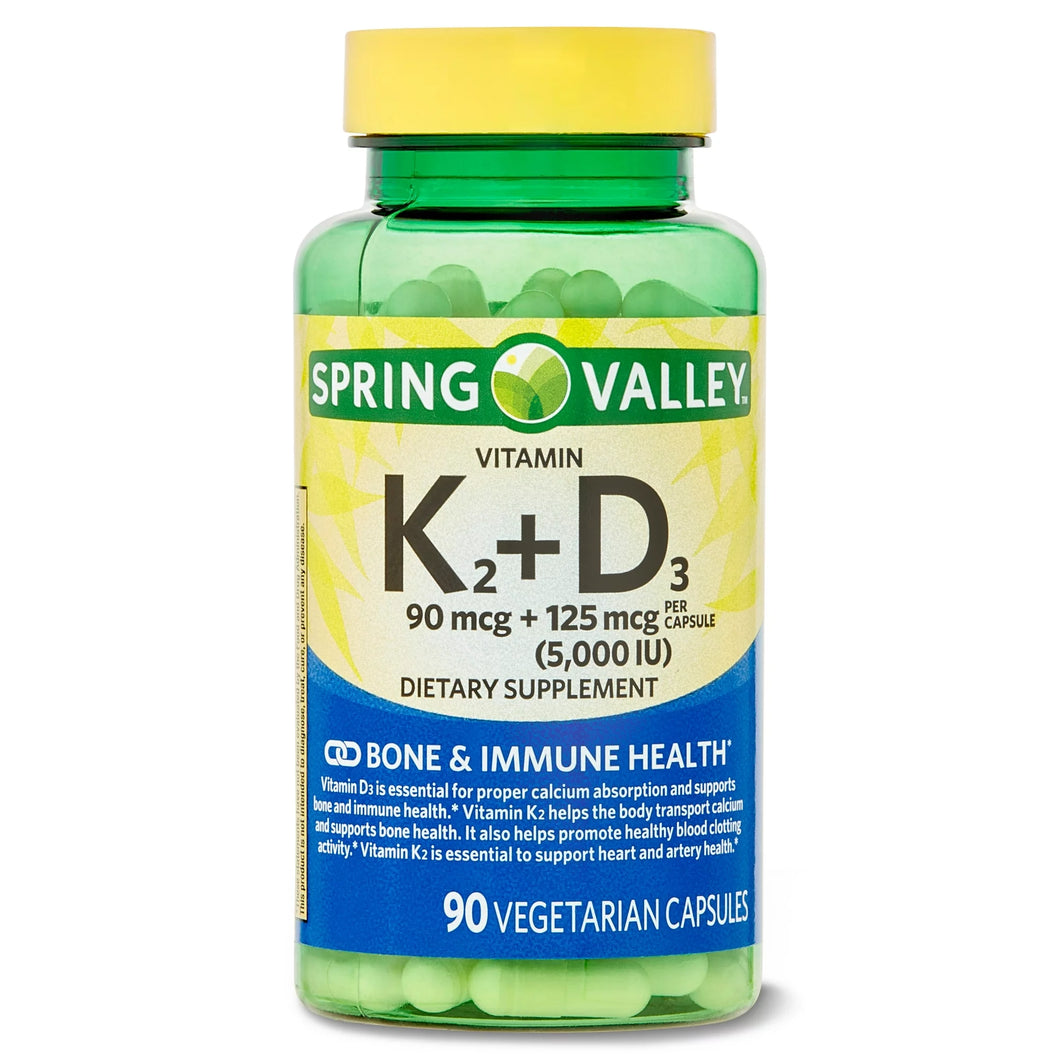 K2+D3 - Spring Valley - 90 Caps