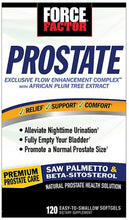 Cargar imagen en el visor de la galería, 120 Caps Prostate -- Force Factor Prostate Support Supplement Softgels (120 ct.)
