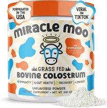 Cargar imagen en el visor de la galería, Miracle Moo Bovine Colostrum, 3.81 oz (108g) *
