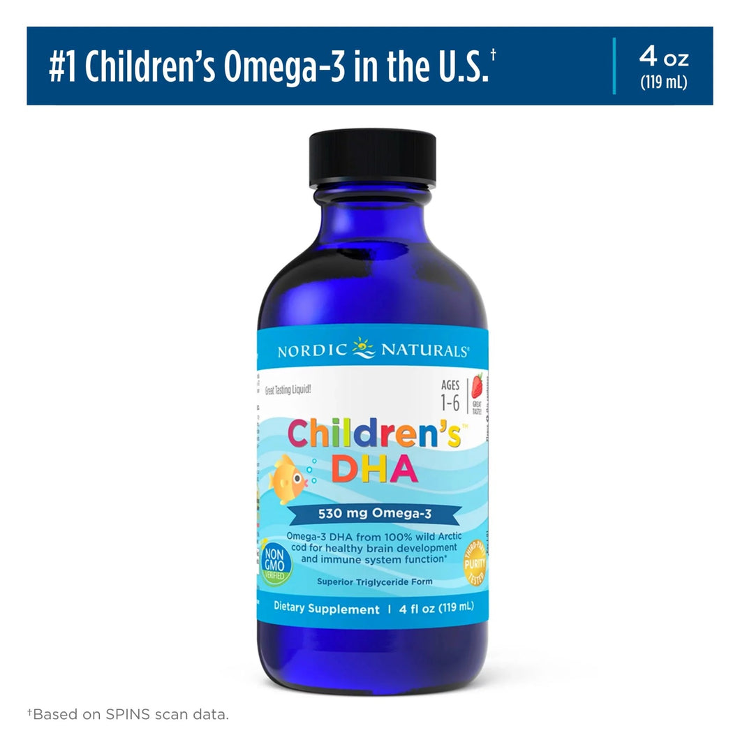 Nordic Naturals Childrens DHA Omega 3 119ML