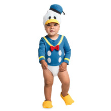 Cargar imagen en el visor de la galería, Disney Store Pato Donald Bebe Pañalero Bodysuit
