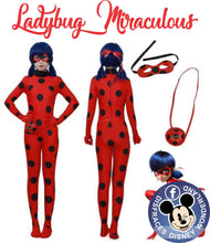 Cargar imagen en el visor de la galería, DISFRAZ LADYBUG MIRACULOUS NIÑA / 100-150 cms
