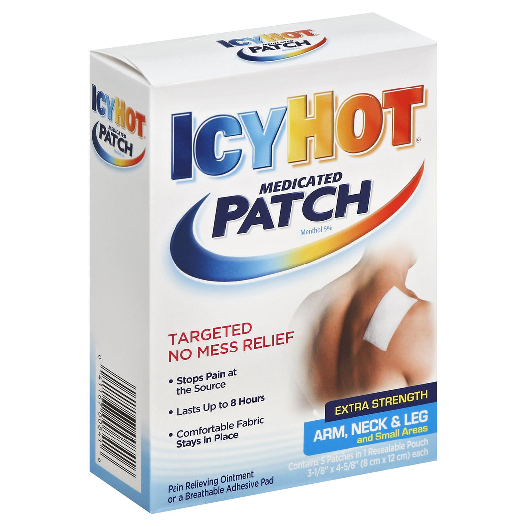 Icy Hot 5 Parches Ch 8x12cms - Americano