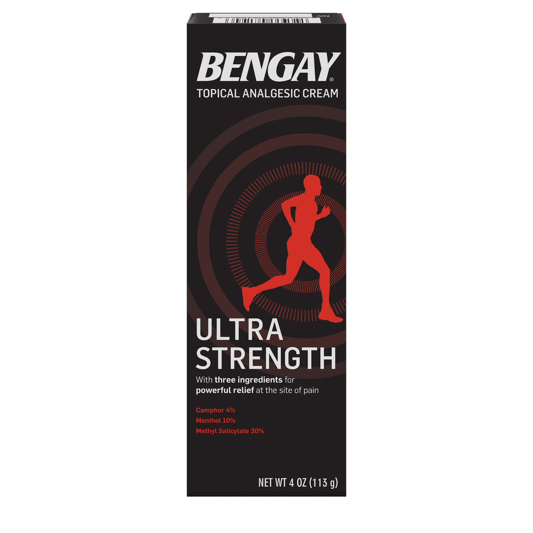 Bengay Crema Analgesica 113g - Menthol 10% - Americana