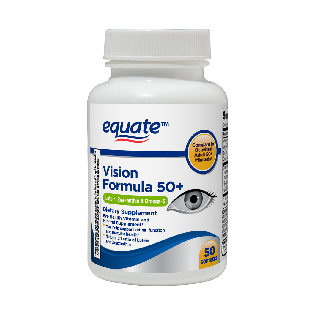 Vitamina Vision Formula C-/50 Equate Tipo Ocuvite Americano