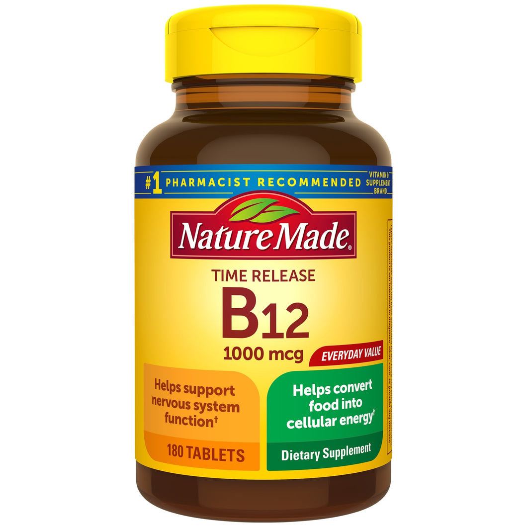 Vitamina B12 1000mcg c/180 Tabletas