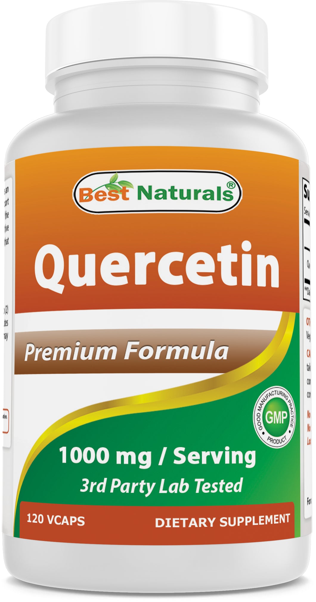 Quercetina 1000mg C/120 Cpas - Best Naturals