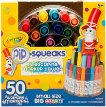 Cargar imagen en el visor de la galería, Crayola Pip-squeaks 50 Marcadores Lavables - Americano
