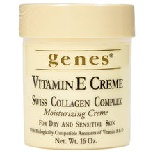 Cargar imagen en el visor de la galería, Crema Genes Vitamina E 16oz -americana - 100% Original
