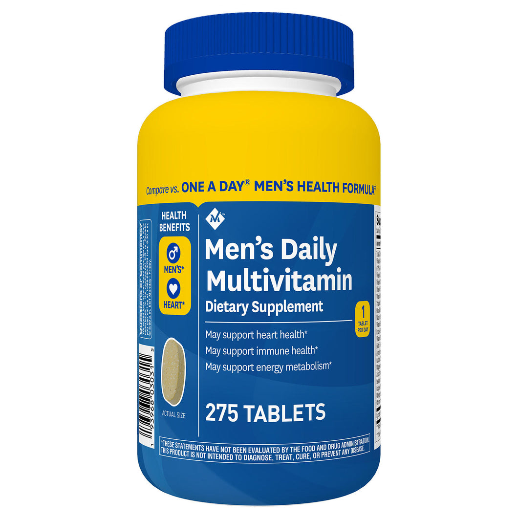 Multivitaminas Hombre Members Mark tipo One a Day c/275 Tabs