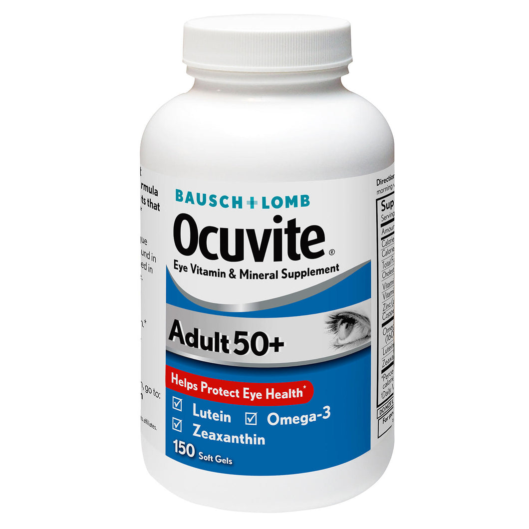 Ocuvite Vitaminas Ojos Adulto 50+ C/150