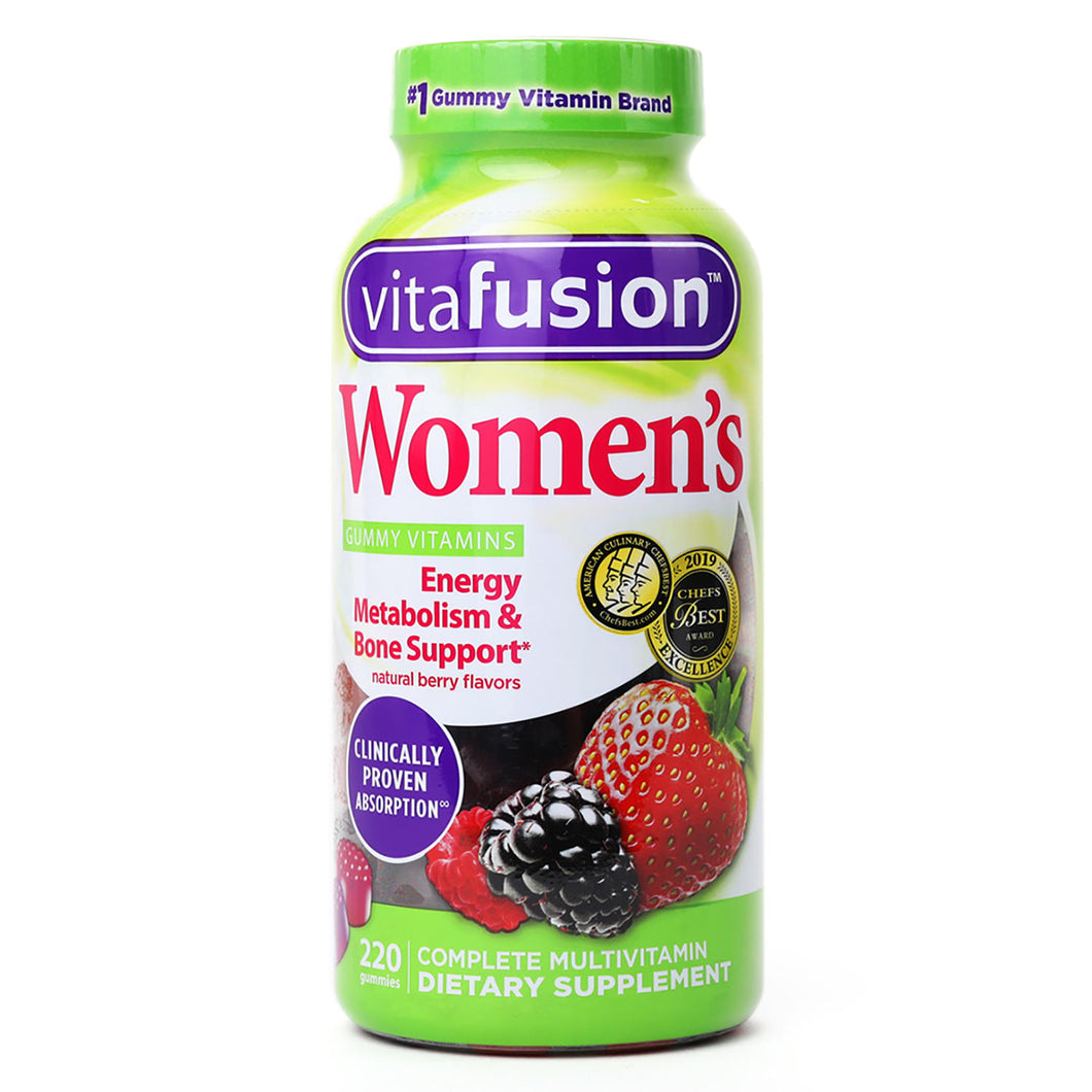 Multivitaminico Mujeres 220 Gomitas Vitafusion