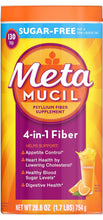 Cargar imagen en el visor de la galería, Metamucil Fibra 4en1 Sugar Free Naranja 130 Dosis- Americano
