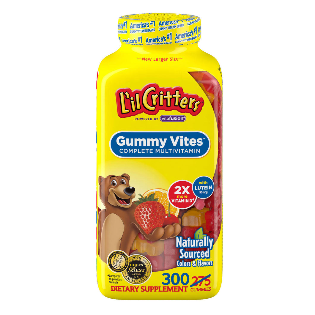 Vitaminas Lil Critters C/300 Gummies - Americanas