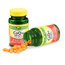 Cargar imagen en el visor de la galería, Spring Valley CoQ10 100mg C/60 Softgel
