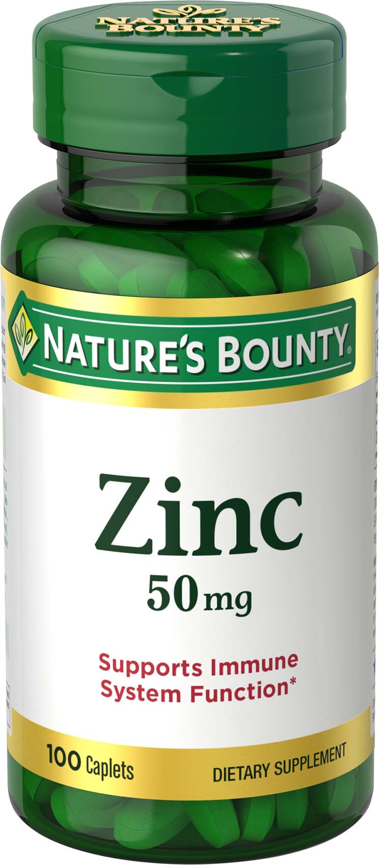 Natures Bounty Zinc 50mg C/100