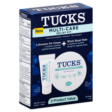 Cargar imagen en el visor de la galería, Hemorroides Kit Tucks 14g Crema + 40 Almohadillas Americano
