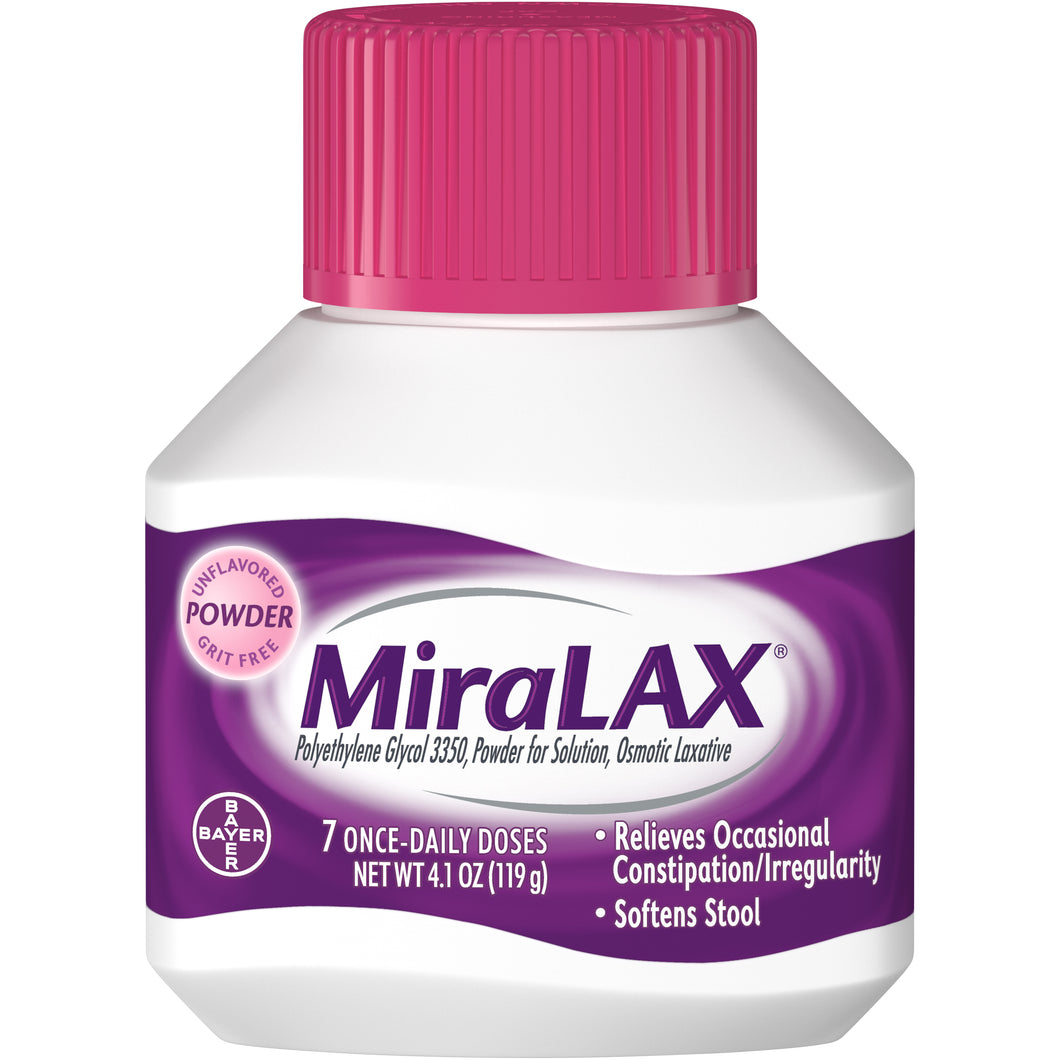 Miralax Laxante En Polvo - 7 Dosis - Importado Usa