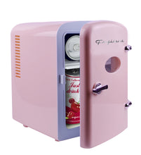 Cargar imagen en el visor de la galería, Mini Fridge Rosa Frigidaire Mini Frigobar Pink
