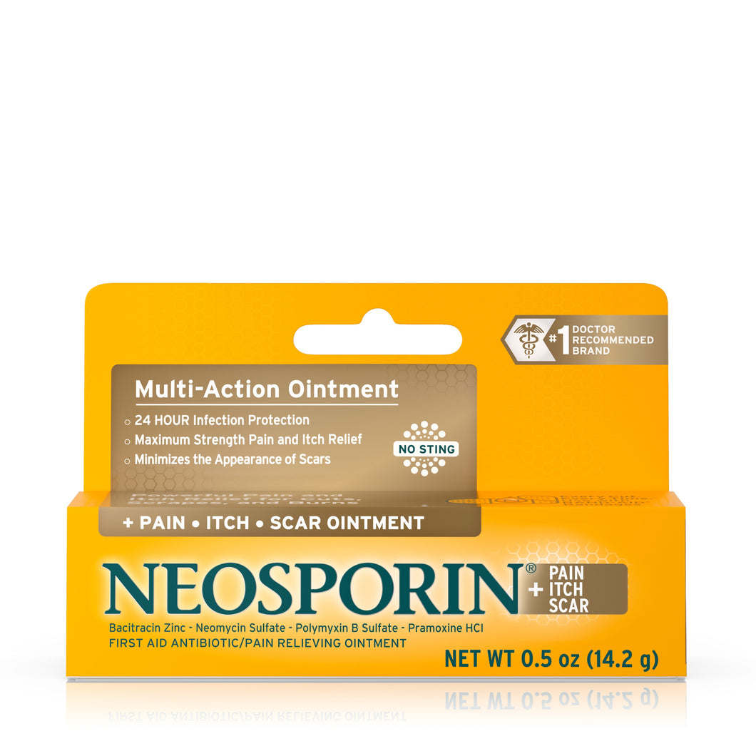 Neosporin Unguento 14.2g, Dolor + Picazon + Cicatrices