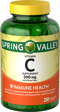 Cargar imagen en el visor de la galería, Vitamina C 500mg c/250 - Spring Valley
