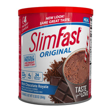 Cargar imagen en el visor de la galería, Slimfast Original Malteada Chocolate 364g - 14 Shakes
