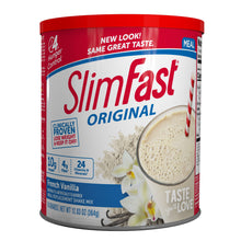 Cargar imagen en el visor de la galería, Slimfast Original Malteada Vainilla 364g - 14 Shakes
