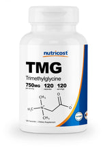 Cargar imagen en el visor de la galería, TMG Nutricost 750mg c/120 caps
