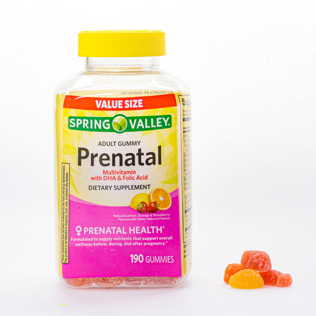 Spring Valley Prenatal 190 Gummies