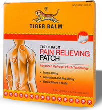 Cargar imagen en el visor de la galería, Tiger Balm 5 Parches Analgesicos 7 X 10 Cms
