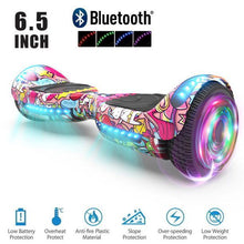 Cargar imagen en el visor de la galería, Hoverboard 3 modelos: Unicornio - Azul Cromado - Galaxia
