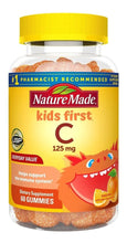 Cargar imagen en el visor de la galería, Nature Made Vitamina C 125mg. Niños C/60 Gomitas
