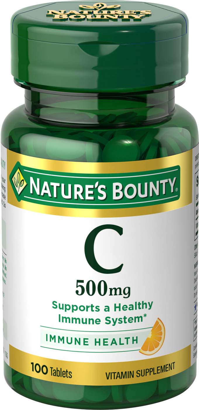 Natures Bounty Vitamina C 500mg C/100 Tab - Americanas