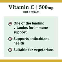 Cargar imagen en el visor de la galería, Natures Bounty Vitamina C 500mg C/100 Tab - Americanas
