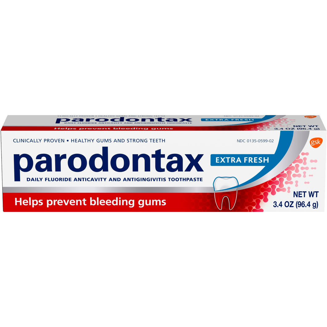 Pasta Dental Parodontax Anti Gingivitis Encias 96.4 Gramos