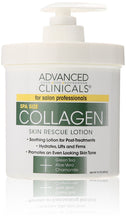 Cargar imagen en el visor de la galería, Crema Advanced Clinicals Collageno 454g
