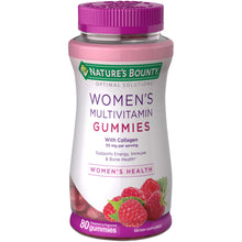 Cargar imagen en el visor de la galería, Multivitaminico Mujer 80 Gummies Natures Bounty Gomitas
