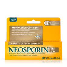 Cargar imagen en el visor de la galería, Neosporin Unguento 28.3g, Dolor + Picazon + Cicatrices
