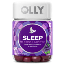 Cargar imagen en el visor de la galería, OLLY SLEEP 50 Gomitas Melatonina 3mg ** REGULAR
