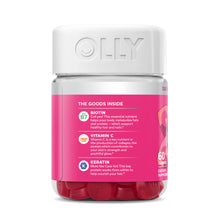 Cargar imagen en el visor de la galería, OLLY Undeniable Beauty Biotina Keratina 60 Gummies
