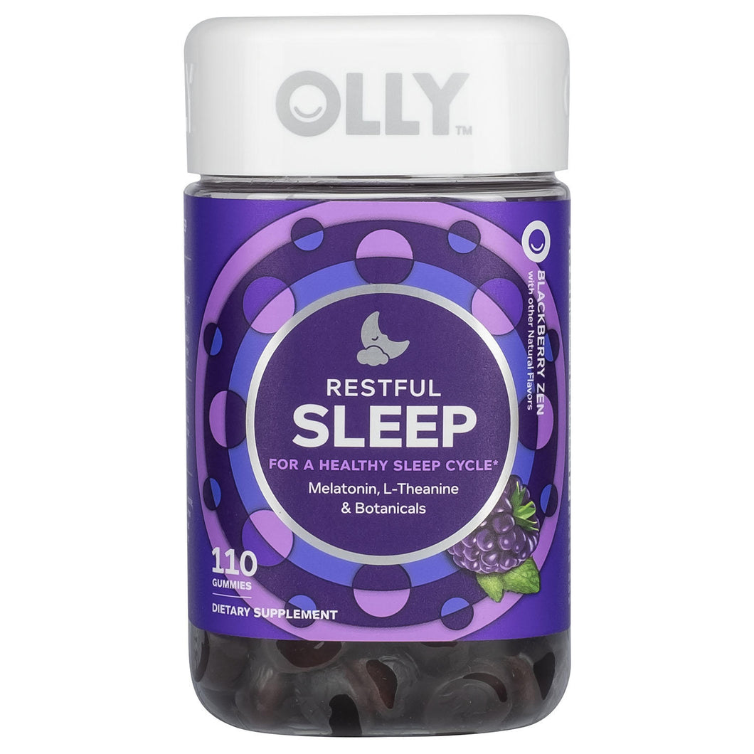 OLLY SLEEP 110 Gomitas Melatonina 3mg ** REGULAR - Melatonina