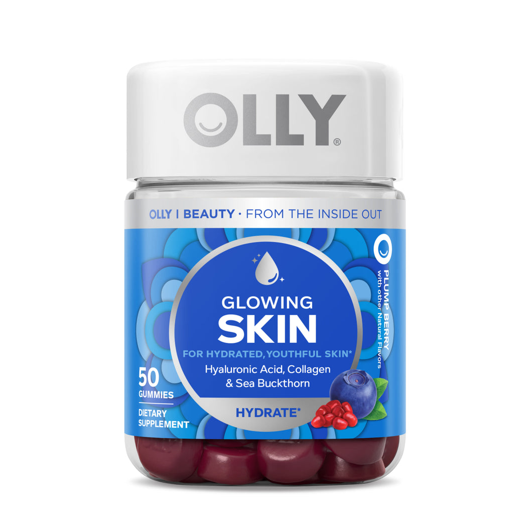 OLLY Glowing SKIN 50 Gomitas Acido Hialuronico & Colageno