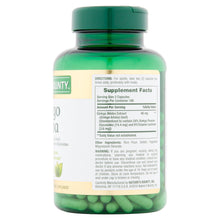 Cargar imagen en el visor de la galería, Natures Bounty Ginkgo Biloba 60mg  200 caps
