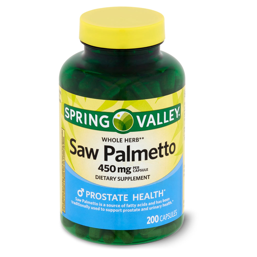 PROSTATA -- Saw Palmetto 450mg -- 200 caps --