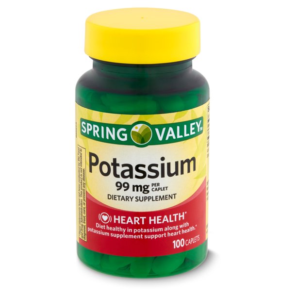 Potasio 99mg C/100 Spring Valley