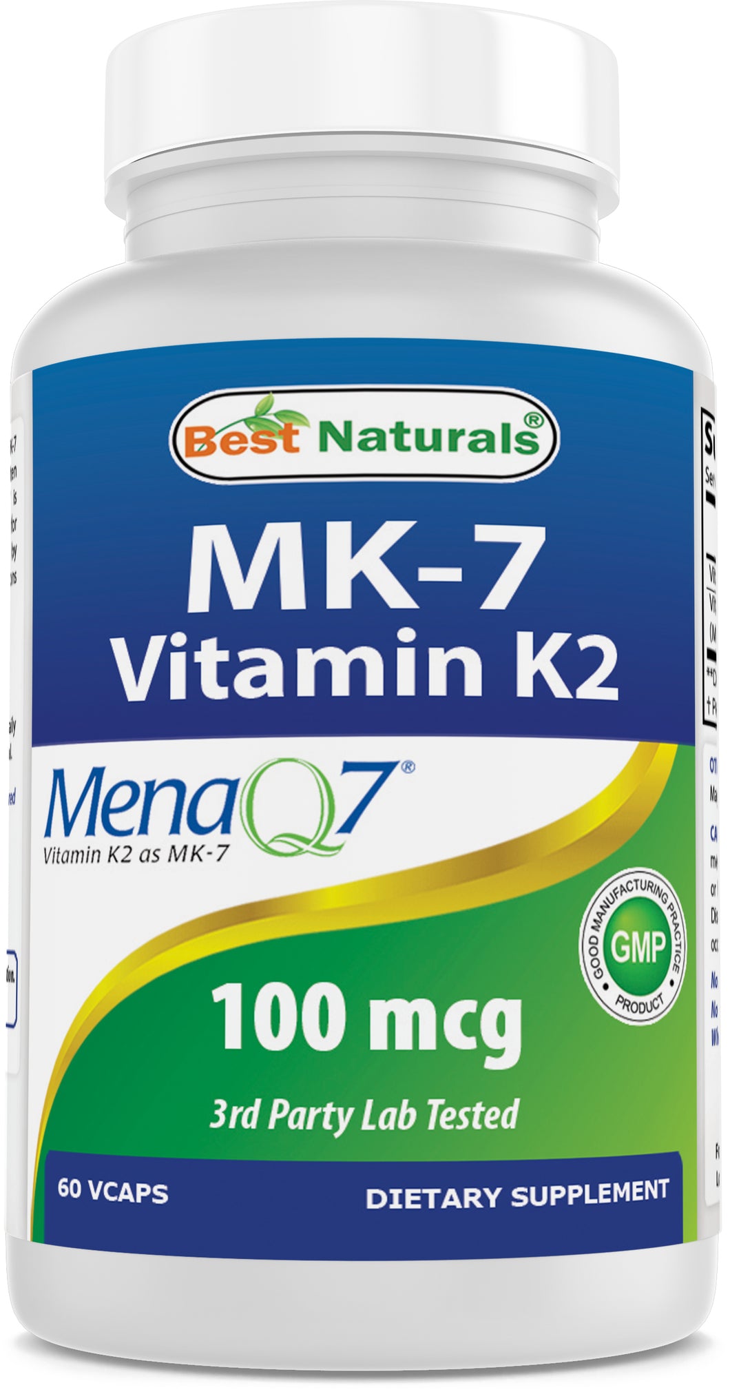 Best Naturals MK7-k2 100 mcg 60 caps