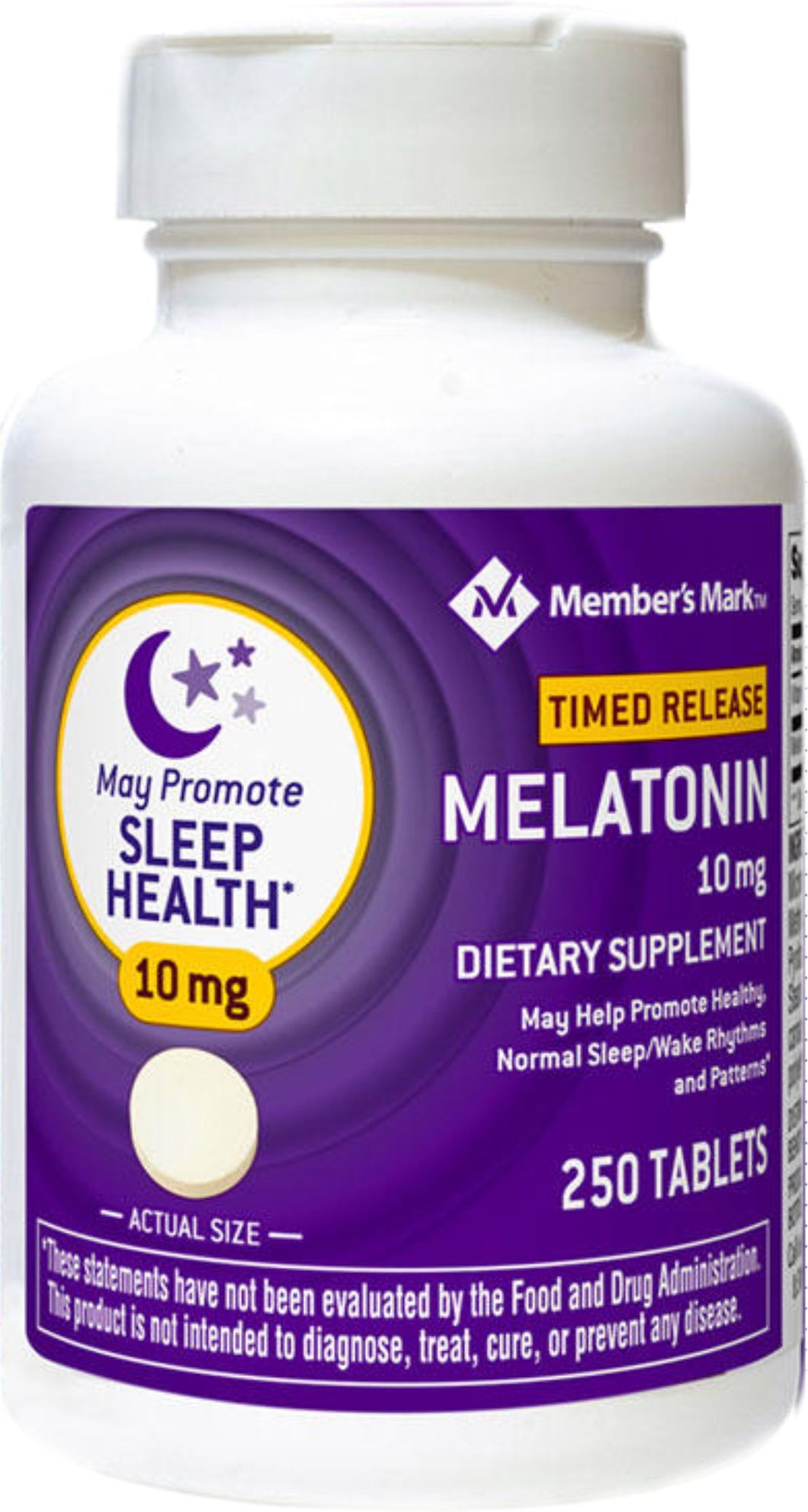 Melatonina 10 mg c/250 tabs